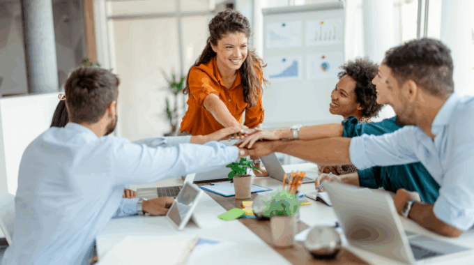 Marketing Team Collaborating